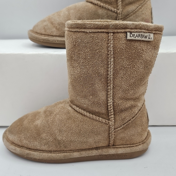 Bearpaw Emma suede sherpa fleece lined waterproof winter boots size 12 - Picture 12 of 16